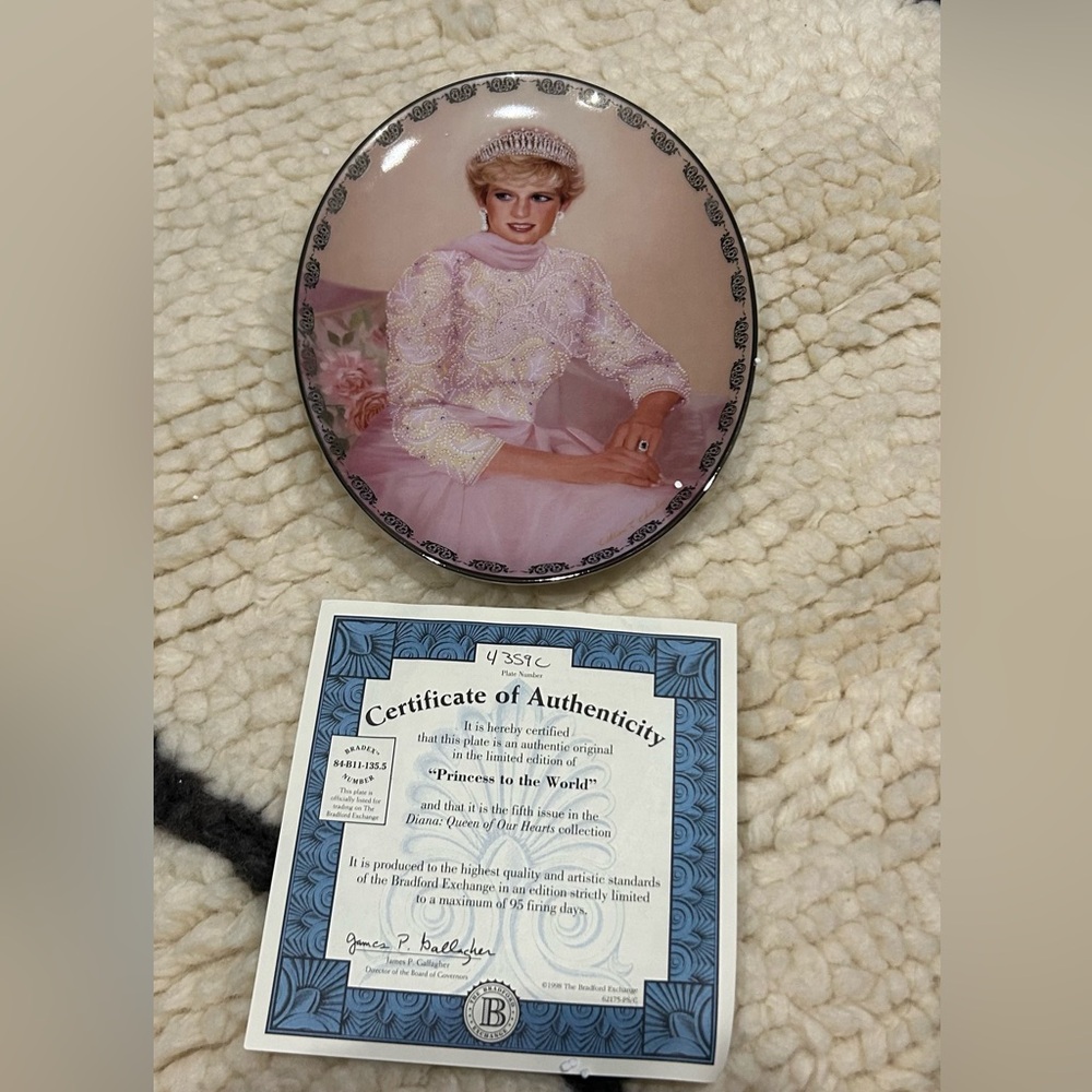 “Princess to the World” Bradford Collection